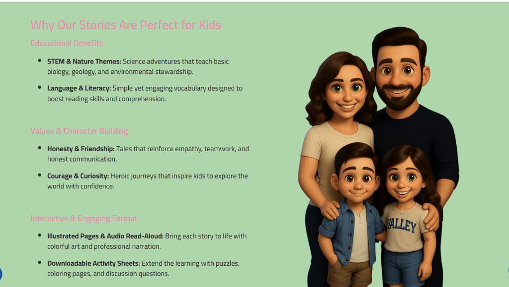 MO Kids World project screenshot